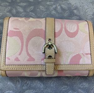 Pink Coach Wallet (matches Coach purse M04U-1852)